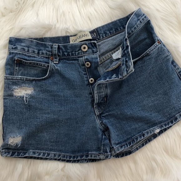 GAP Pants - 90s High Rise Button Fly Shorties